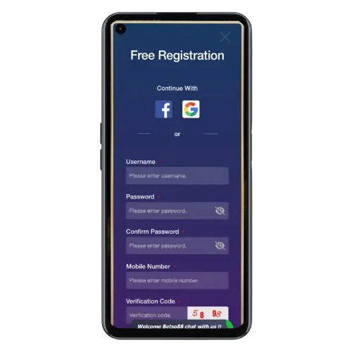Betso88 Login & Registration